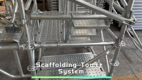 Baustahlschalung Kwikstage Zugangsform Quick Stage System Gerüste